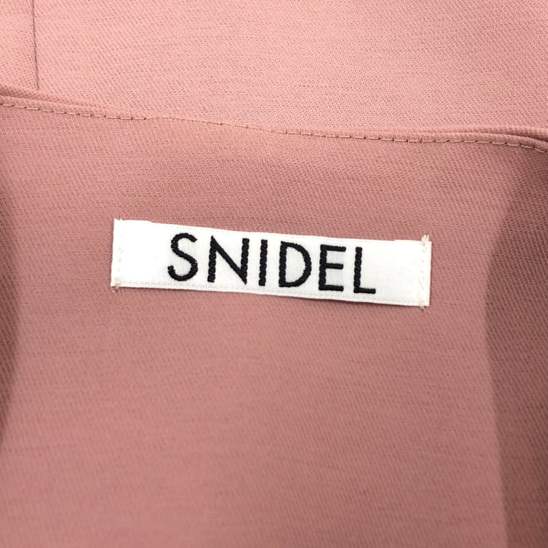 【中古美品】【レディース】 SNIDEL スナイデル TRENCH TIGHT LONG DRESS SWF0221219 トレンチタイトロングワンピース 170-260702-hn-03-fur カラー：ピンク 万代Net店