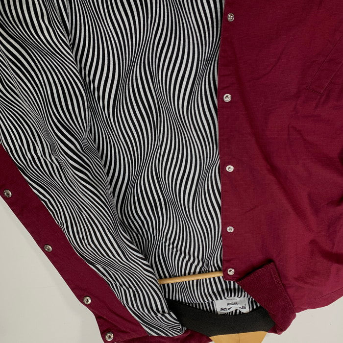 【中古品】【メンズ】 FUCKING AWESOME COACH JACKET コーチジャケット ブランド 古着 142-260201-gm-16-fuz サイズ：M カラー：ワインレッド 万代Net店