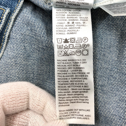 【中古品】【メンズ】 LEVI'S リーバイス DENIM JACKET 72334-0780 デニムジャケット アウター 147-260924-hn-02-fur サイズ：M カラー：インディゴ系 万代Net店