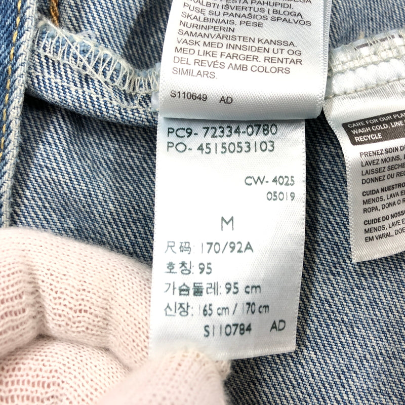 【中古品】【メンズ】 LEVI'S リーバイス DENIM JACKET 72334-0780 デニムジャケット アウター 147-260924-hn-02-fur サイズ：M カラー：インディゴ系 万代Net店
