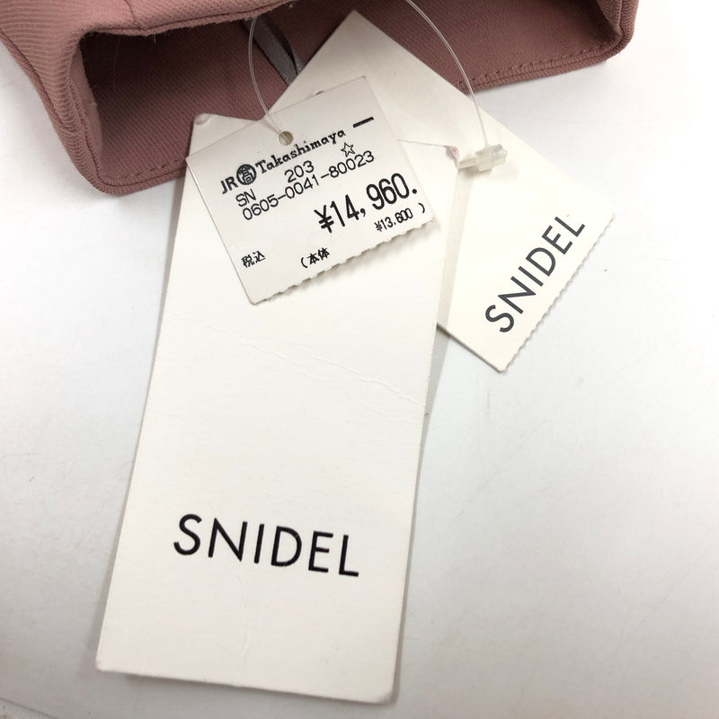 【中古美品】【レディース】 SNIDEL スナイデル TRENCH TIGHT LONG DRESS SWF0221219 トレンチタイトロングワンピース 170-260702-hn-03-fur カラー：ピンク 万代Net店