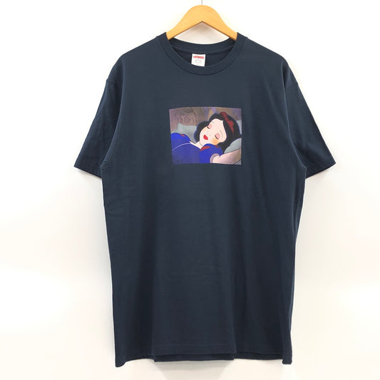 【中古品】【メンズ】 SUPREME シュプリーム 24FW SNOW WHITE TEE 白雪姫 半袖Tシャツ トップス 149-260702-hn-04-fur サイズ：L カラー：ネイビー 万代Net店