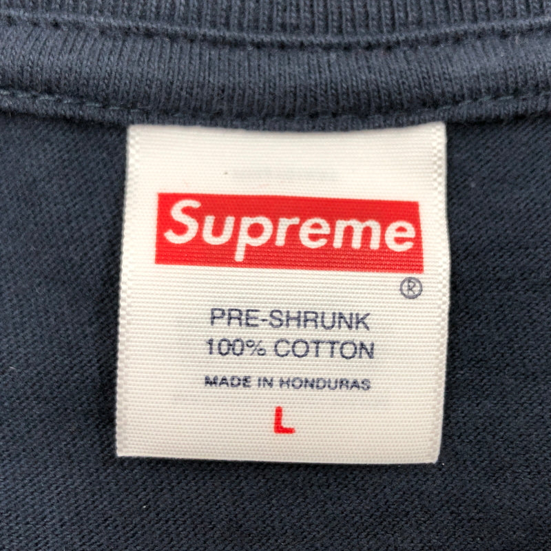 【中古品】【メンズ】 SUPREME シュプリーム 24FW SNOW WHITE TEE 白雪姫 半袖Tシャツ トップス 149-260702-hn-04-fur サイズ：L カラー：ネイビー 万代Net店