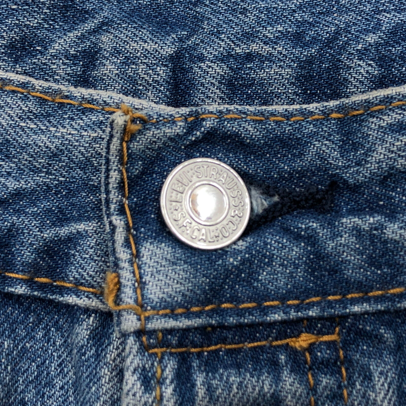 【中古品】【メンズ】 LEVI'S リーバイス BUTTON FLY 501 DENIM PANTS 00501-0193 ボタンフライ デニムパンツ ボトムス 158-260924-hn-03-fur サイズ：33×32 カラー：ブルー系 万代Net店
