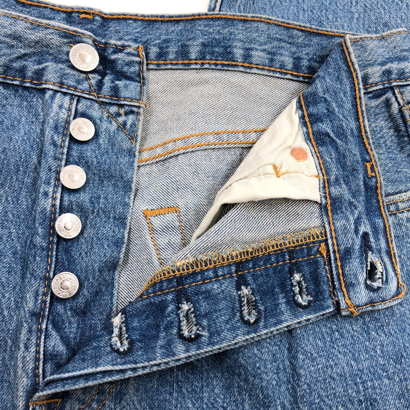 【中古品】【メンズ】 LEVI'S リーバイス BUTTON FLY 501 DENIM PANTS 00501-0193 ボタンフライ デニムパンツ ボトムス 158-260924-hn-03-fur サイズ：33×32 カラー：ブルー系 万代Net店