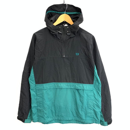 【中古品】【メンズ】 TIGHTBOOTH ANORAK PARKA アノラックパーカー ナイロンジャケット ブランド 古着 142-260201-gm-18-fuz サイズ：L カラー：ブラック グリーン 万代Net店