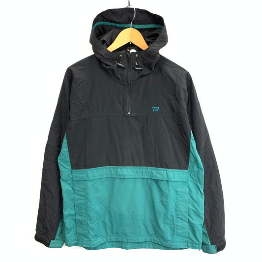 【中古品】【メンズ】 TIGHTBOOTH ANORAK PARKA アノラックパーカー ナイロンジャケット ブランド 古着 142-260201-gm-18-fuz サイズ：L カラー：ブラック グリーン 万代Net店