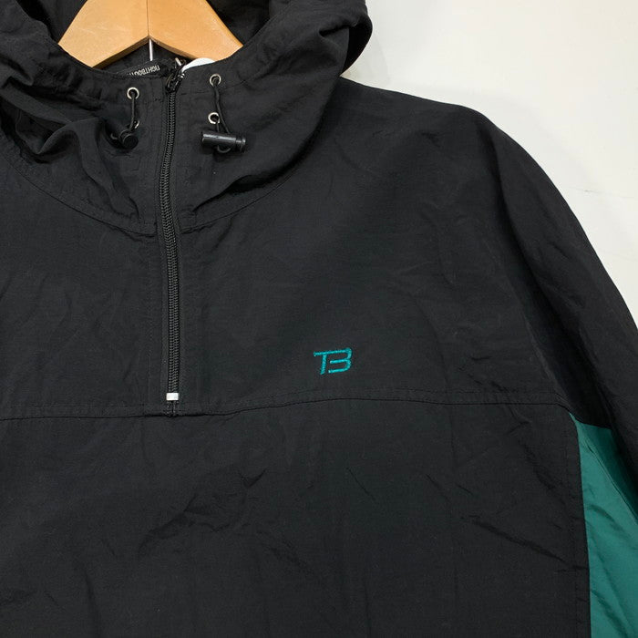 【中古品】【メンズ】 TIGHTBOOTH ANORAK PARKA アノラックパーカー ナイロンジャケット ブランド 古着 142-260201-gm-18-fuz サイズ：L カラー：ブラック グリーン 万代Net店