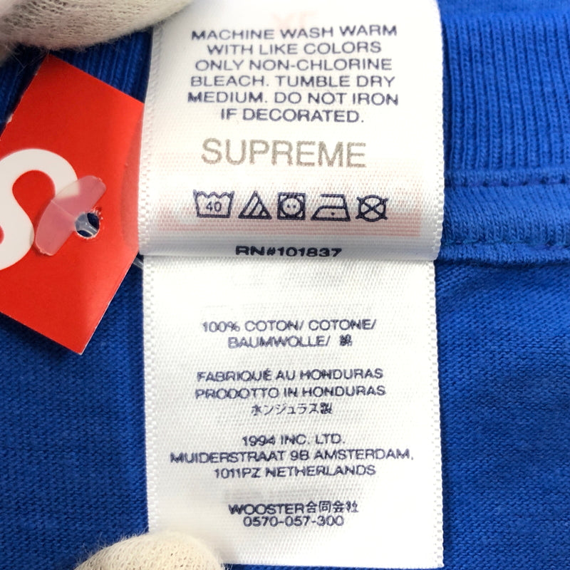 【中古美品】【メンズ】 SUPREME シュプリーム 26SS SPIDER‐MAN TEE スパイダーマン 半袖Tシャツ トップス 149-260702-hn-05-fur サイズ：XL カラー：ブルー 万代Net店