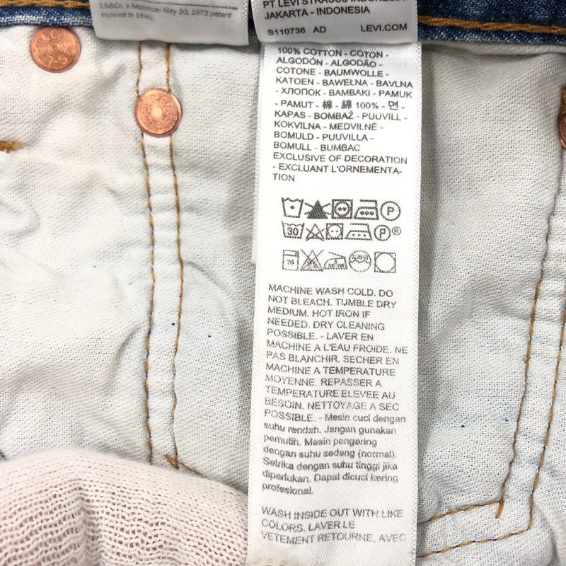 【中古品】【メンズ】 LEVI'S リーバイス BUTTON FLY 501 DENIM PANTS 00501-0193 ボタンフライ デニムパンツ ボトムス 158-260924-hn-03-fur サイズ：33×32 カラー：ブルー系 万代Net店