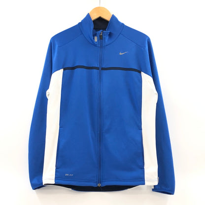 【現状渡し品】【メンズ】 NIKE ナイキ DRY-FIT JACKET 603318-493 ドライフィット ジャケット アウター 148-260702-hn-06-fur サイズ：L カラー：ブルー/ホワイト 万代Net店