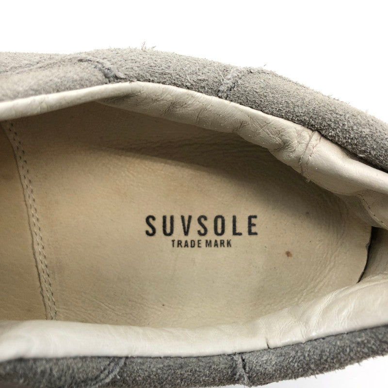【ジャンク品】【メンズ】 SUVSOLE サヴソル ローカットスニーカー シューズ 靴 162-251105-hn-06-fur サイズ：26.0cm US 8 カラー：グレー 万代Net店