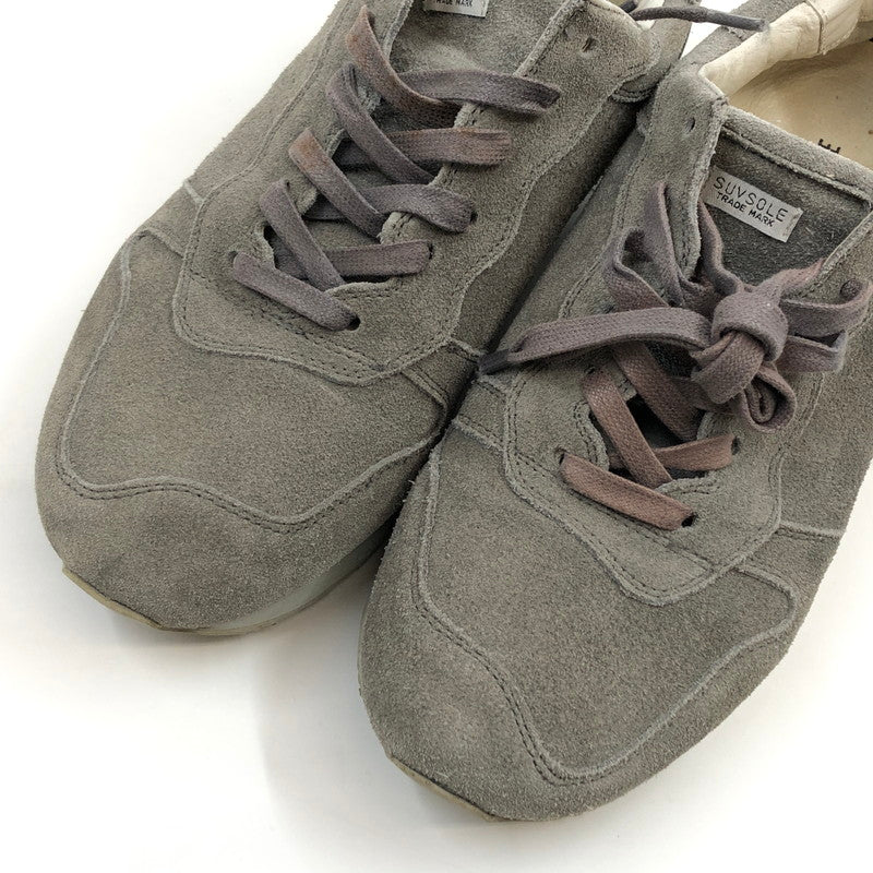 【ジャンク品】【メンズ】 SUVSOLE サヴソル ローカットスニーカー シューズ 靴 162-251105-hn-06-fur サイズ：26.0cm US 8 カラー：グレー 万代Net店