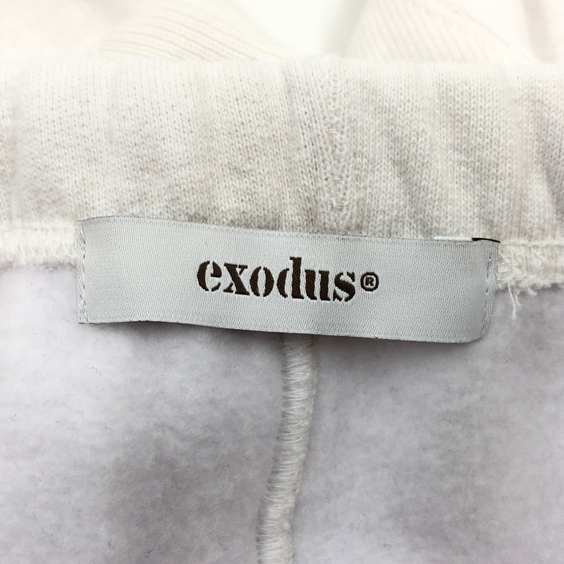 【中古品】【メンズ】 EXODUS エクソダス JAH WISE SWEAT PANTS 24FW-PT-03 ジャ・ワイズ スウェットパンツ ボトムス 151-260924-hn-05-fur サイズ：L カラー：ホワイト 万代Net店
