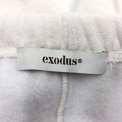 【中古品】【メンズ】 EXODUS エクソダス JAH WISE SWEAT PANTS 24FW-PT-03 ジャ・ワイズ スウェットパンツ ボトムス 151-260924-hn-05-fur サイズ：L カラー：ホワイト 万代Net店
