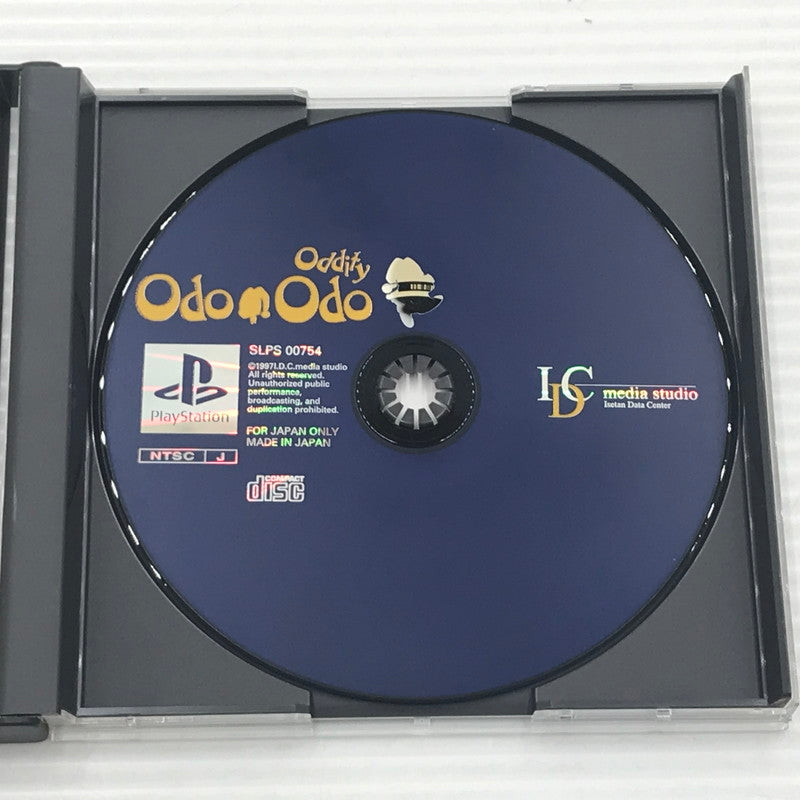 【中古品】 IDC プレイステーションソフト Odo Odo Oddity SLPS-00754 動作確認済み キズ・汚れあり 023-260922-ti-05-tagh 万代Net店