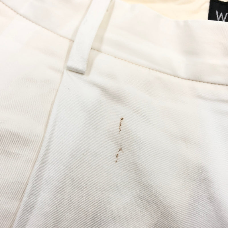 【中古品】【メンズ】 WACKO MARIA ワコマリア 26SS DOUBLE PLEATED CHINO TROUSERS 2タックチノトラウザーズ パンツ ボトムス 153-260924-hn-06-fur サイズ：M カラー：ホワイト 万代Net店