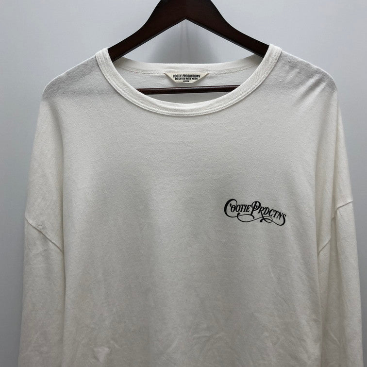 【中古品】【メンズ】 COOTIE クーティー COOTIE LS LOGO TEE 142-240829-SU-4-tom カラー：ホワイト 万代Net店