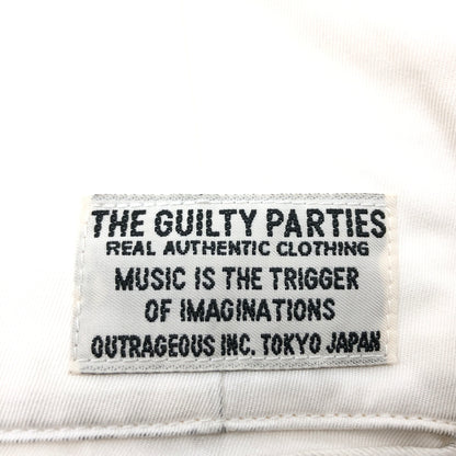 【中古品】【メンズ】 WACKO MARIA ワコマリア 26SS DOUBLE PLEATED CHINO TROUSERS 2タックチノトラウザーズ パンツ ボトムス 153-260924-hn-06-fur サイズ：M カラー：ホワイト 万代Net店
