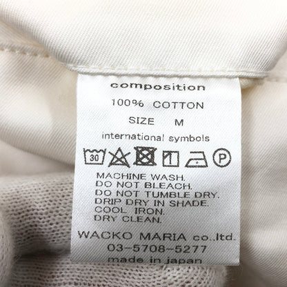 【中古品】【メンズ】 WACKO MARIA ワコマリア 26SS DOUBLE PLEATED CHINO TROUSERS 2タックチノトラウザーズ パンツ ボトムス 153-260924-hn-06-fur サイズ：M カラー：ホワイト 万代Net店