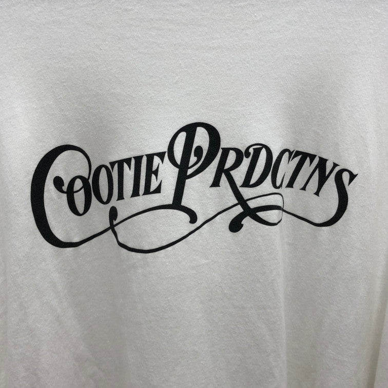 【中古品】【メンズ】 COOTIE クーティー COOTIE LS LOGO TEE 142-240829-SU-4-tom カラー：ホワイト 万代Net店