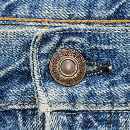【中古品】【メンズ】 WAREHOUSE＆CO ウエアハウス DENIM PANTS LOT1105 デニムパンツ ボトムス 156-260924-hn-07-fur サイズ：38×29 カラー：ブルー 万代Net店