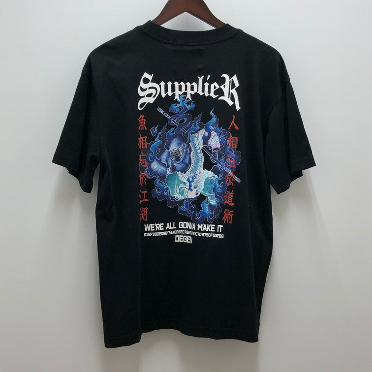 【中古品】【メンズ】 SUPPLIER SUPPLIER 半袖Tシャツ 142-240829-SU-5-tom カラー：ブラック 万代Net店