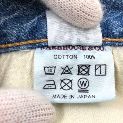 【中古品】【メンズ】 WAREHOUSE＆CO ウエアハウス DENIM PANTS LOT1105 デニムパンツ ボトムス 156-260924-hn-07-fur サイズ：38×29 カラー：ブルー 万代Net店