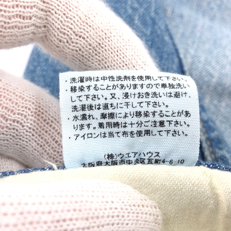 【中古品】【メンズ】 WAREHOUSE＆CO ウエアハウス DENIM PANTS LOT1105 デニムパンツ ボトムス 156-260924-hn-07-fur サイズ：38×29 カラー：ブルー 万代Net店