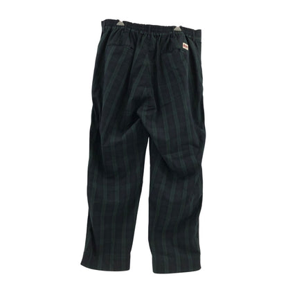【中古品】【メンズ】 KEBOZ ケボズ チェックワイドパンツ ボトムス 153-251106-hn-01-fur サイズ：XL カラー：グリーン系 万代Net店