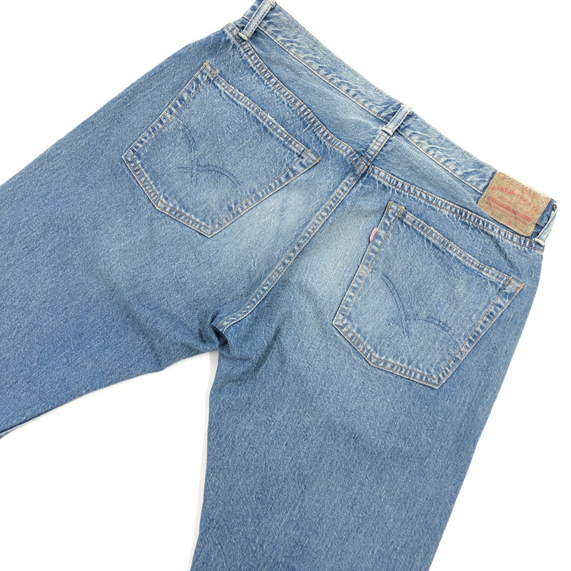 【中古品】【メンズ】 WAREHOUSE＆CO ウエアハウス DENIM PANTS LOT1105 デニムパンツ ボトムス 156-260924-hn-07-fur サイズ：38×29 カラー：ブルー 万代Net店