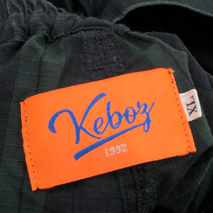 【中古品】【メンズ】 KEBOZ ケボズ チェックワイドパンツ ボトムス 153-251106-hn-01-fur サイズ：XL カラー：グリーン系 万代Net店
