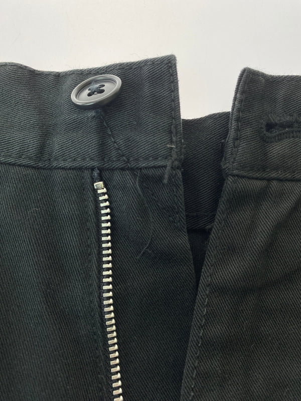 【中古品】【メンズ】 YOHJI YAMAMOTO POUR HOMME ヨウジヤマモトプールオム COTTON STRAIGHT PANT コットン ストレート パンツ ボトムス 151-260509-yn-16-min サイズ：3 カラー：ブラック 万代Net店