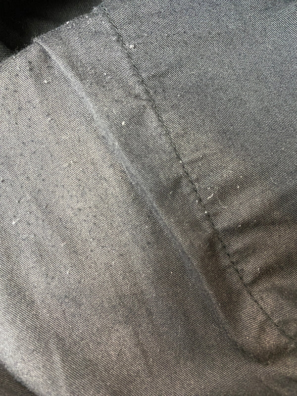 【中古品】【メンズ】 YOHJI YAMAMOTO POUR HOMME ヨウジヤマモトプールオム COTTON STRAIGHT PANT コットン ストレート パンツ ボトムス 151-260509-yn-16-min サイズ：3 カラー：ブラック 万代Net店