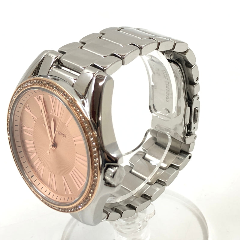 【中古品】【レディース】 MICHAEL KORS マイケルコース ANALOG WATCH MK-4854 PINK GOLD文字盤 電池式クオーツ アナログ 腕時計 197-260702-hn-02-fur カラー：シルバー/ピンクゴールド 万代Net店