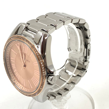 【中古品】【レディース】 MICHAEL KORS マイケルコース ANALOG WATCH MK-4854 PINK GOLD文字盤 電池式クオーツ アナログ 腕時計 197-260702-hn-02-fur カラー：シルバー/ピンクゴールド 万代Net店