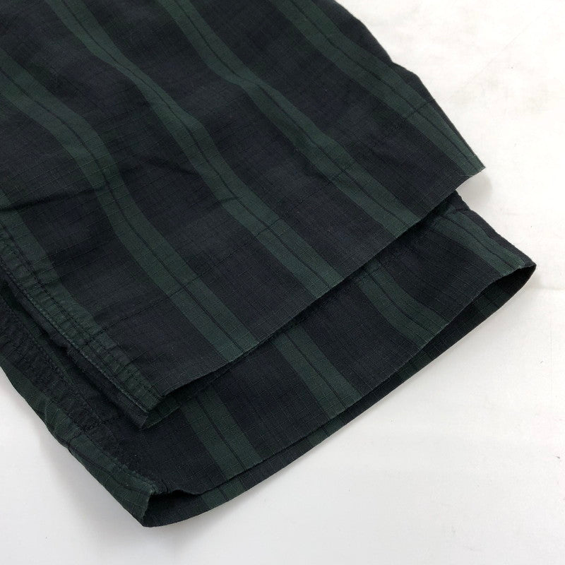 【中古品】【メンズ】 KEBOZ ケボズ チェックワイドパンツ ボトムス 153-251106-hn-01-fur サイズ：XL カラー：グリーン系 万代Net店