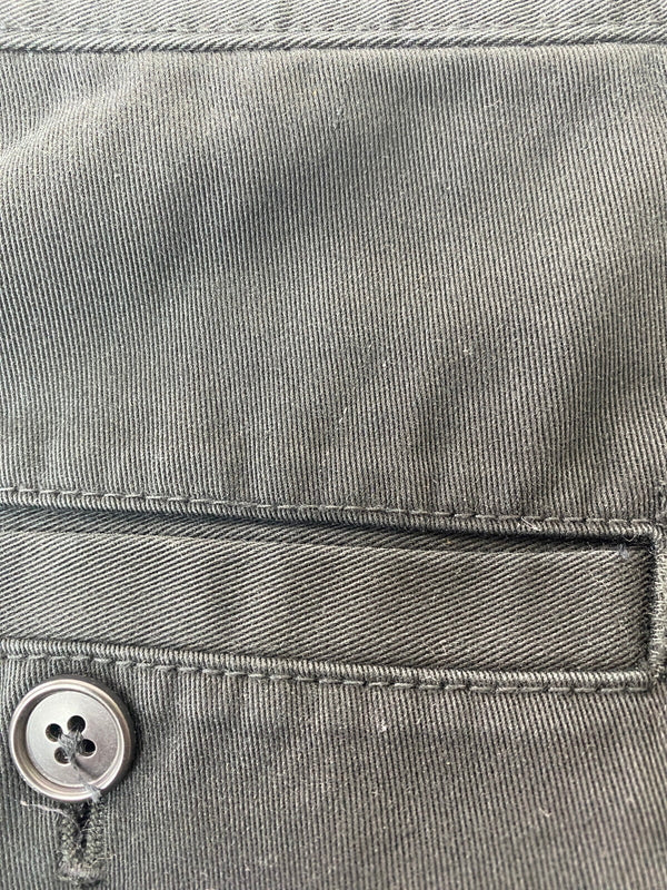 【中古品】【メンズ】 YOHJI YAMAMOTO POUR HOMME ヨウジヤマモトプールオム COTTON STRAIGHT PANT コットン ストレート パンツ ボトムス 151-260509-yn-16-min サイズ：3 カラー：ブラック 万代Net店