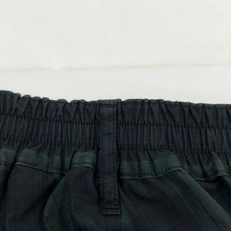 【中古品】【メンズ】 KEBOZ ケボズ チェックワイドパンツ ボトムス 153-251106-hn-01-fur サイズ：XL カラー：グリーン系 万代Net店