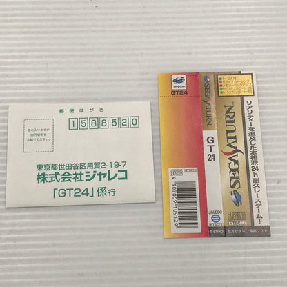 【現状渡し品】 ジャレコ セガサターンソフト GT24 T-5714G 動作未確認 ディスクキズあり 023-260922-ti-07-tagh 万代Net店