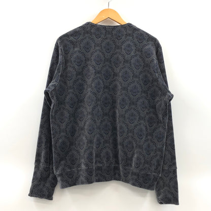 【中古品】【メンズ】 MARKA マーカ ORGANIC COTTON VELOUR JACQUARD SNAP JACKET オーガニックコットン ベロア ジャカード スナップジャケット アウター 140-260926-hn-01-fur サイズ：1 カラー：チャコール系 万代Net店