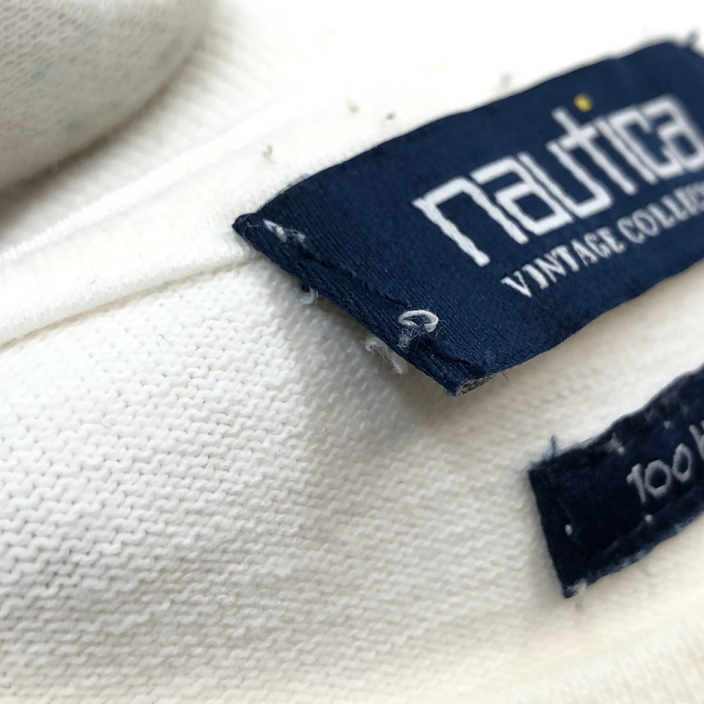 【中古品】【メンズ】 NAUTICA ノーティカ VINTAGE COLLECTION TOO HEAVY S/S POCKET TEE 222-1229 ヴィンテージコレクション トゥーヘヴィー 半袖Tシャツ トップス 146-260416-hn-02-fur サイズ：XL カラー：ホワイト 万代Net店