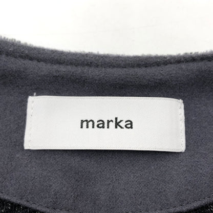 【中古品】【メンズ】 MARKA マーカ ORGANIC COTTON VELOUR JACQUARD SNAP JACKET オーガニックコットン ベロア ジャカード スナップジャケット アウター 140-260926-hn-01-fur サイズ：1 カラー：チャコール系 万代Net店