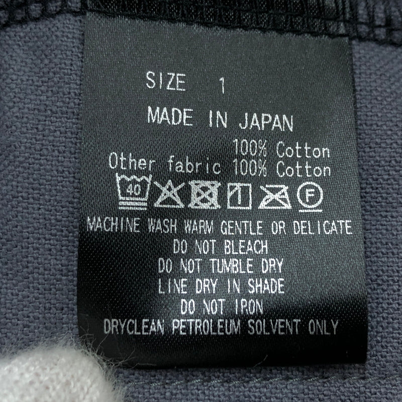 【中古品】【メンズ】 MARKA マーカ ORGANIC COTTON VELOUR JACQUARD SNAP JACKET オーガニックコットン ベロア ジャカード スナップジャケット アウター 140-260926-hn-01-fur サイズ：1 カラー：チャコール系 万代Net店