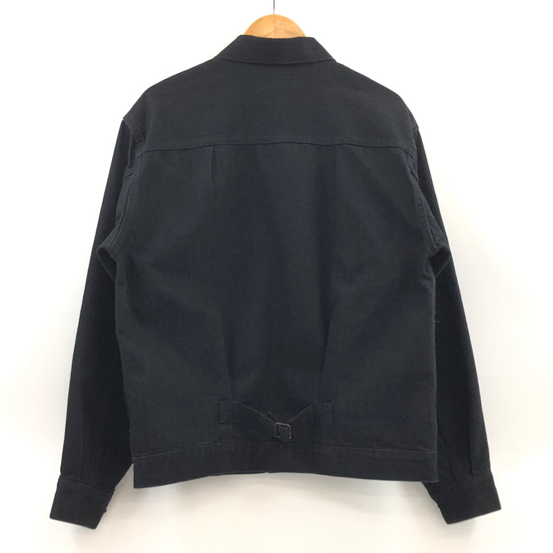 【中古品】【メンズ】 MARKA マーカ ORGANIC COTTON DENIM JACKET M25F02BL02C オーガニックコットン デニムジャケット アウター 140-260926-hn-02-fur サイズ：2 カラー：ブラック 万代Net店