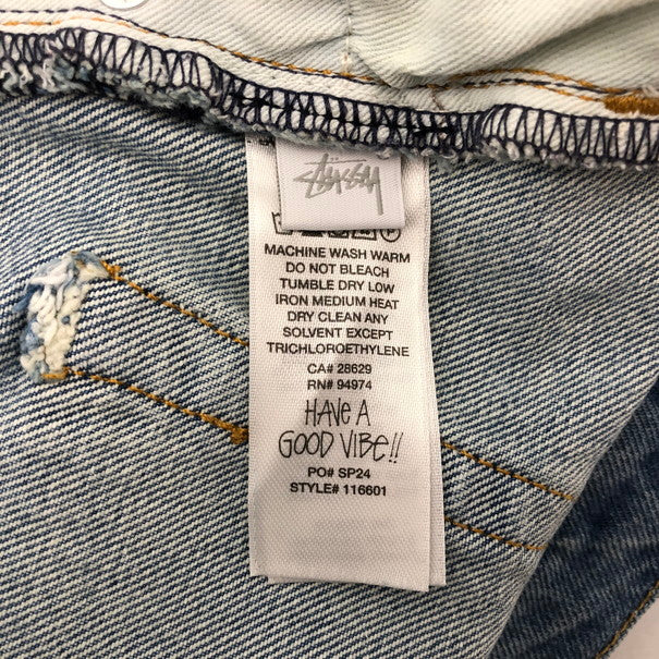 【中古品】【メンズ】 STUSSY ステューシー STUSSY CLASSIC JEAN DENIM PANTS (fuz) 153-250912-RH-02-tom サイズ：38 カラー：INDIGO 万代Net店