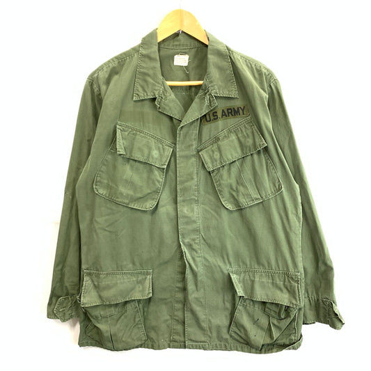 【中古品】【メンズ】 ALLEN OVERALL FATIGUE JACKET ファティーグジャケット ブランド 古着 145-260201-gm-27-fuz サイズ：M カラー：グリーン 万代Net店