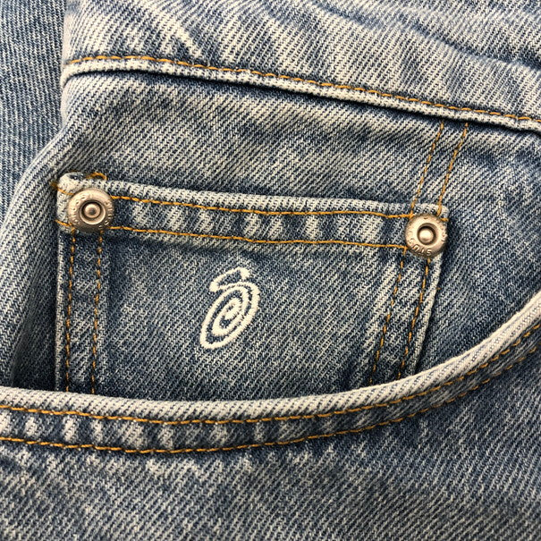 【中古品】【メンズ】 STUSSY ステューシー STUSSY CLASSIC JEAN DENIM PANTS (fuz) 153-250912-RH-02-tom サイズ：38 カラー：INDIGO 万代Net店