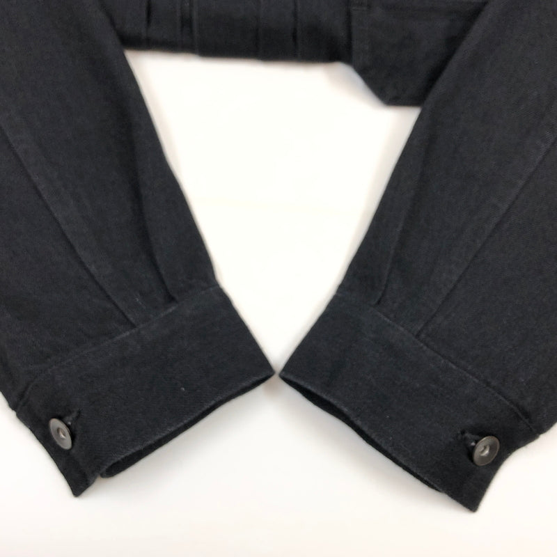【中古品】【メンズ】 MARKA マーカ ORGANIC COTTON DENIM JACKET M25F02BL02C オーガニックコットン デニムジャケット アウター 140-260926-hn-02-fur サイズ：2 カラー：ブラック 万代Net店