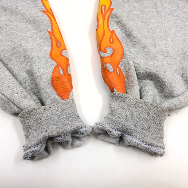 【中古品】【メンズ】 SQNZ シークエンズ × GARFIELD ガーフィールド FRONT PRINT SWEATSHIRT T-23370905 フロントプリント スウェットシャツ トレーナー トップス 142-260704-hn-03-fur サイズ：M カラー：グレー 万代Net店